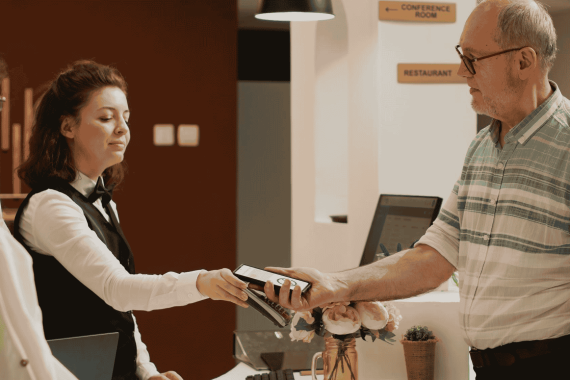 Header fonctions de caisse