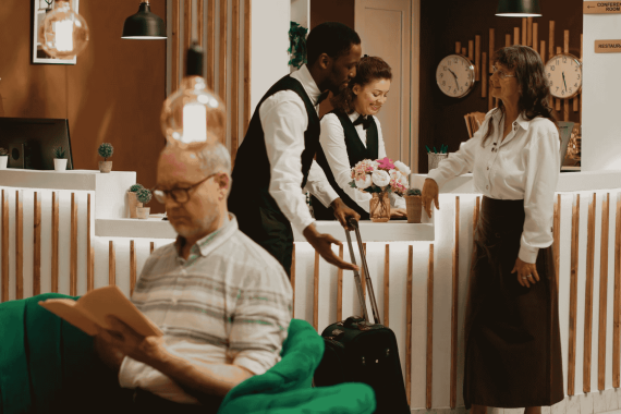 Header gestion des chambres